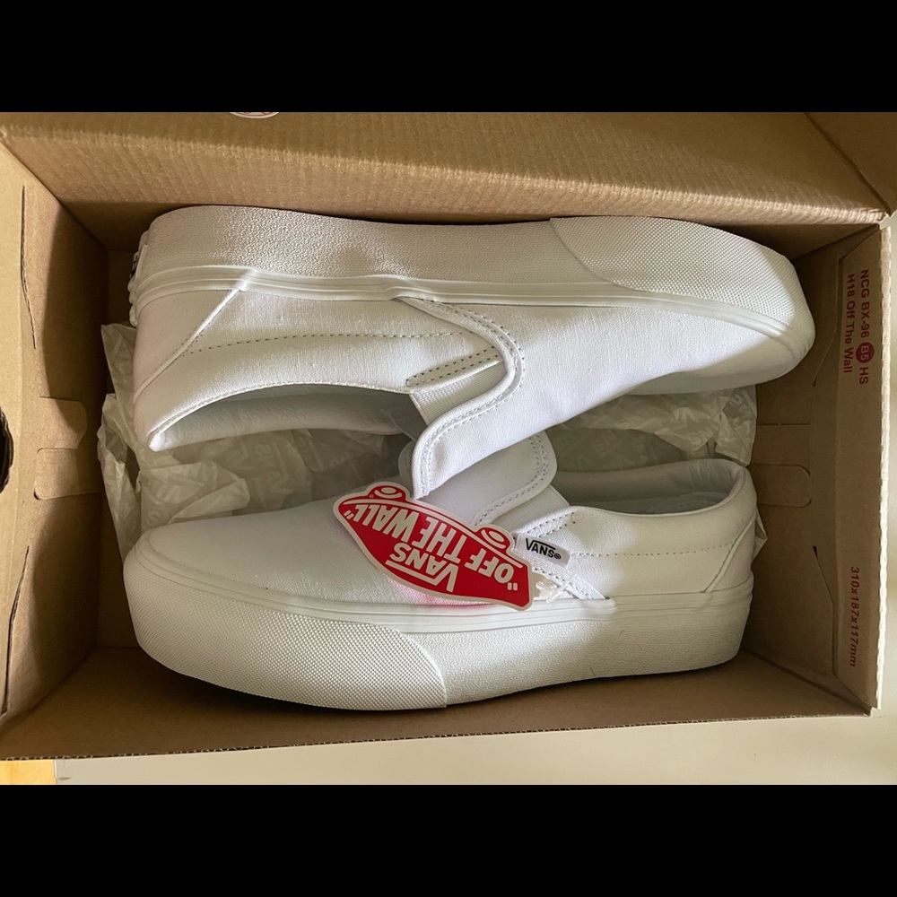 White Classic Slip-O Vans